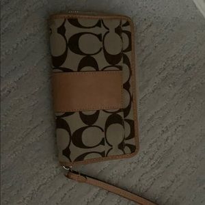 Coach wrist wallet